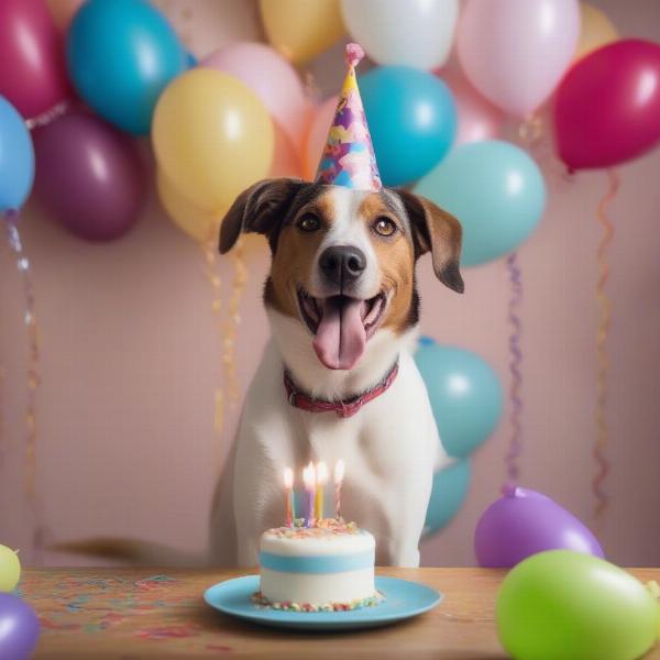 Celebrating a Dog's Birthday