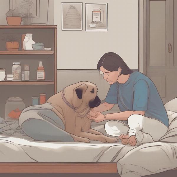 Caring for a Sick Dog