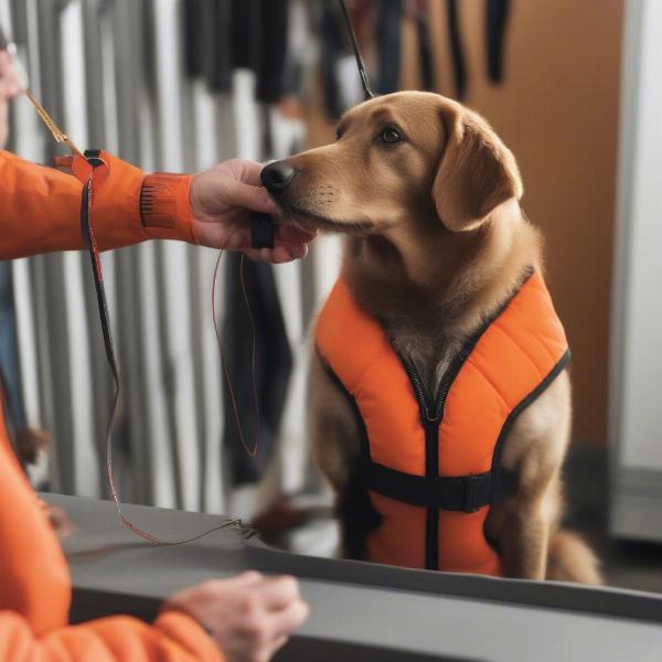 Choosing the right blaze orange dog jacket for your dog