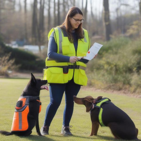 Choosing the right dog training vest for your furry friend