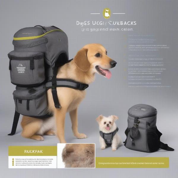 Choosing the right dog rucksack