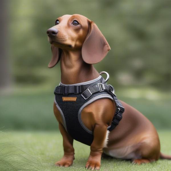 Choosing the right harness for a dachshund