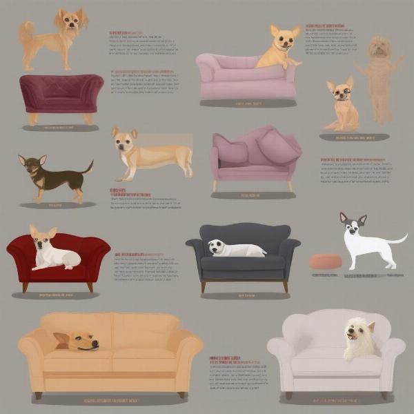 Choosing a couch for a small dog