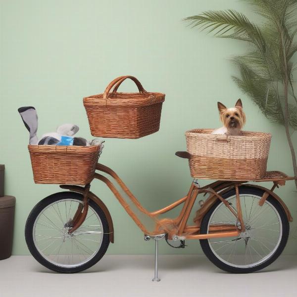 Choosing the right bike basket for your dog