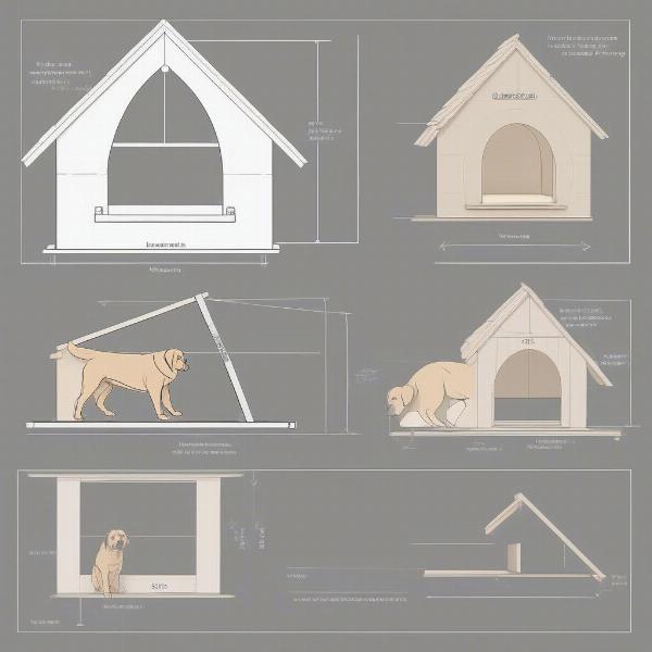 Choosing the right size dog house for a large breed dog