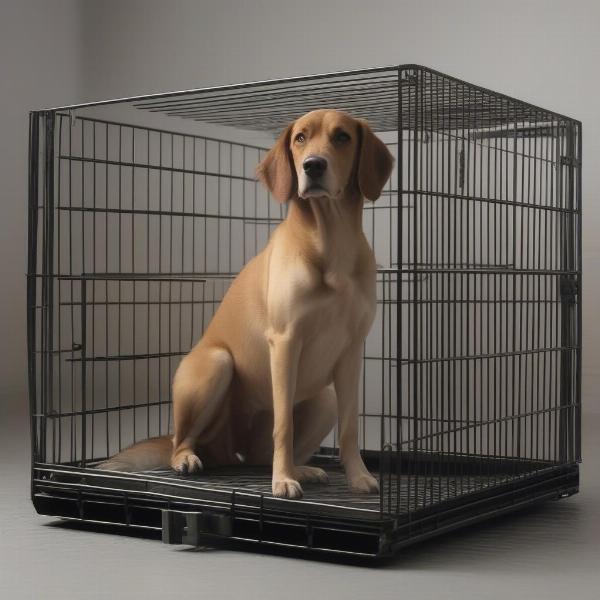 Choosing the right size steel dog crate