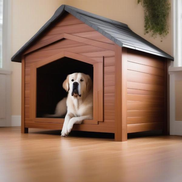 Choosing the right size for a large dog house