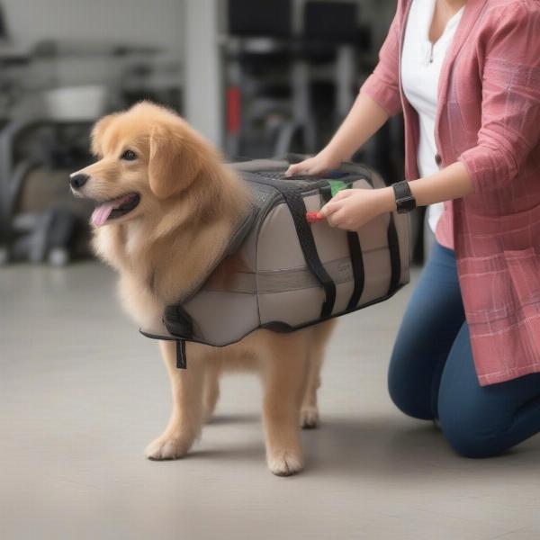 Choosing the right size dog carrier for a medium-sized dog