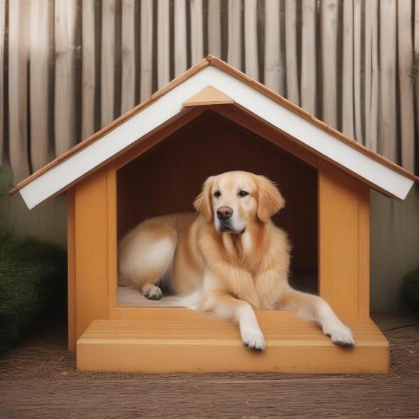 Choosing the right dog house based on size