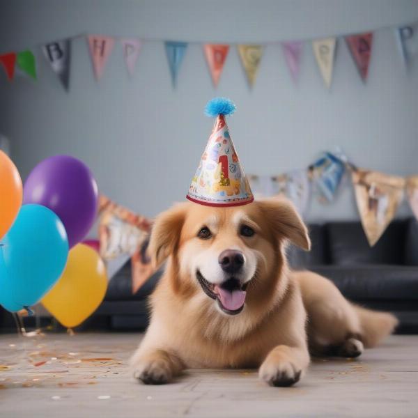 Choosing birthday accessories for dogs