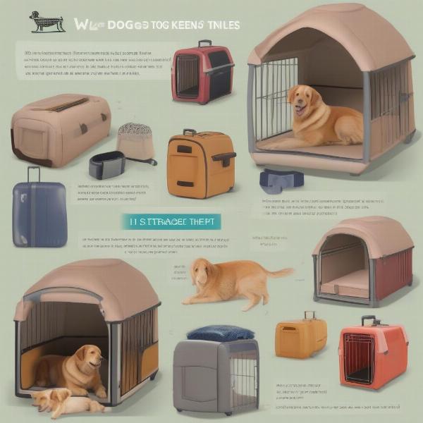 Choosing the right soft dog kennel for your dog