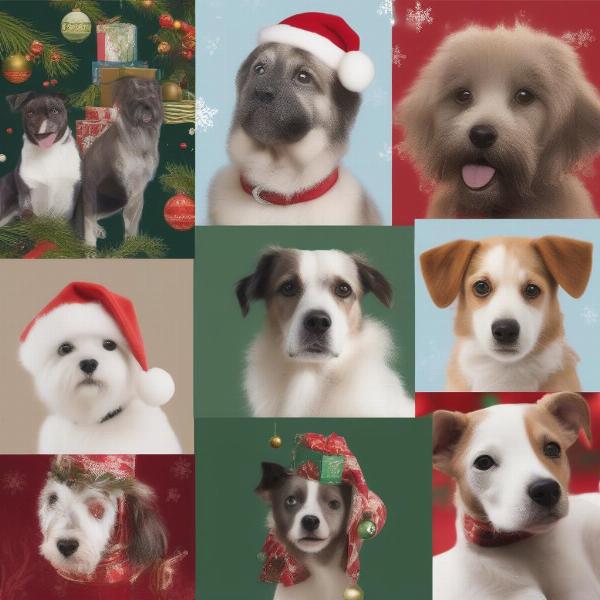 Choosing the Perfect Christmas Card Design with Your Dog