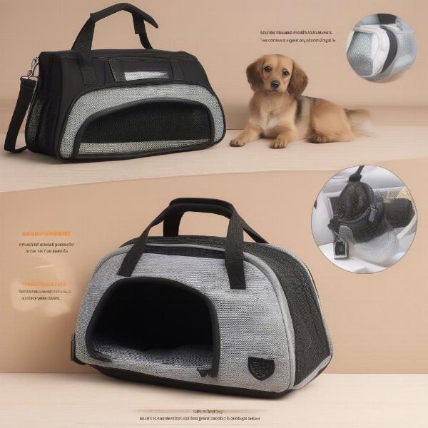 Choosing the right purse for your dog in a bag