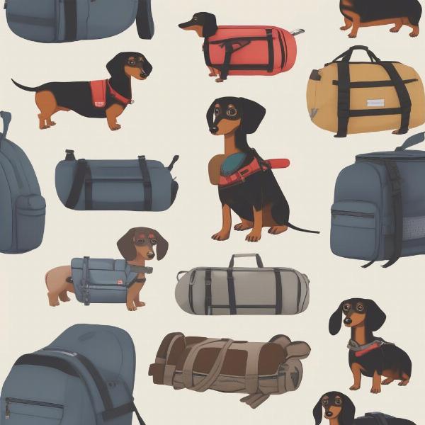 Choosing the right bag for your dachshund