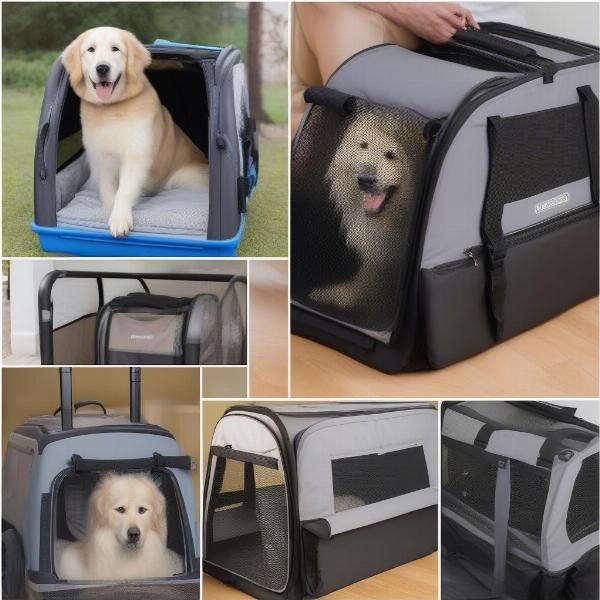 Choosing a large dog carrier with wheels