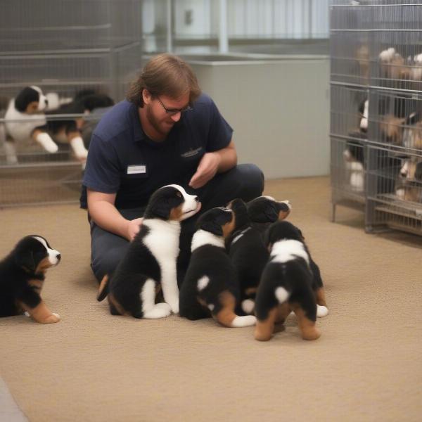 Choosing a Bernese Mountain Dog Puppy in NC