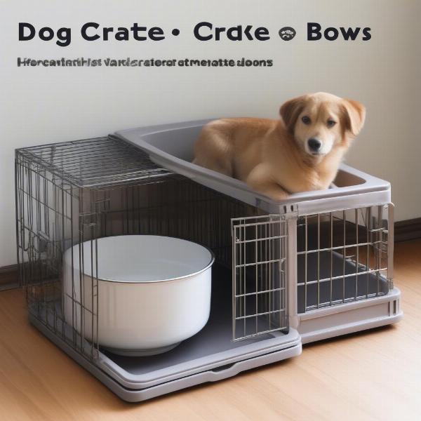 Choosing the Right Crate Bowl for Your Dog