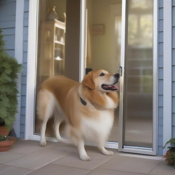 Choosing the right dog door size for your patio screen door