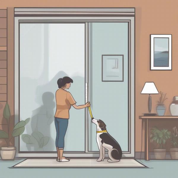 Choosing the right dog door size for your dog