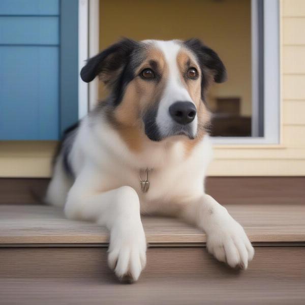 Choosing the right dog flap size for your dog