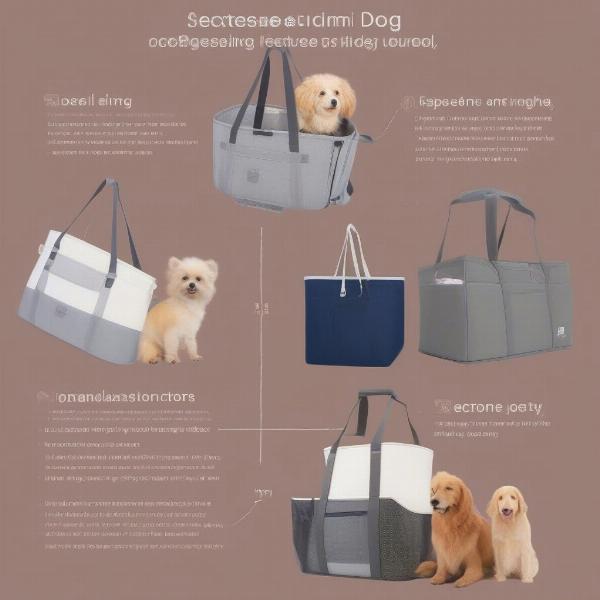 Choosing the right dog tote bag for your furry friend