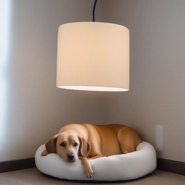 Choosing the right heat lamp for your dog