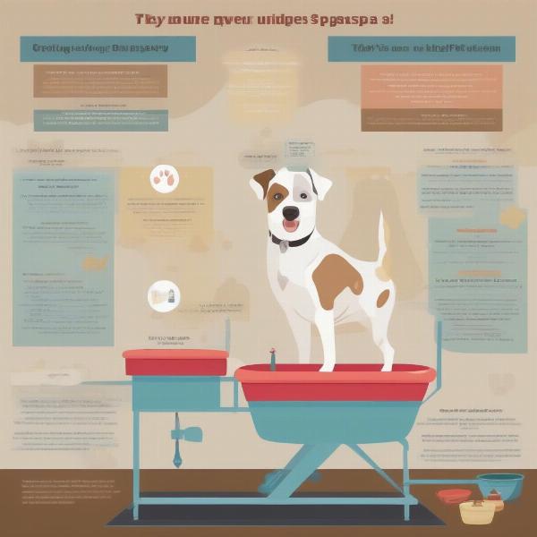 Factors to consider when choosing a dog pet spa