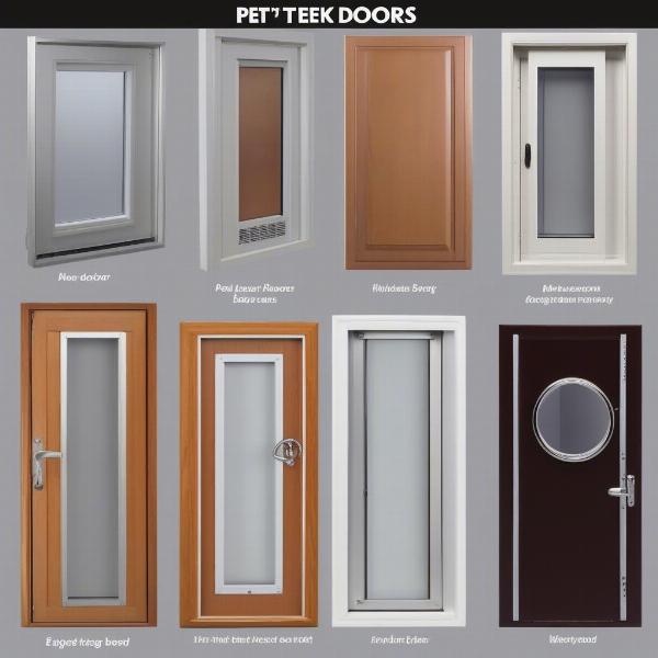 Choosing the Right Pet Tek Dog Door for Your Dog