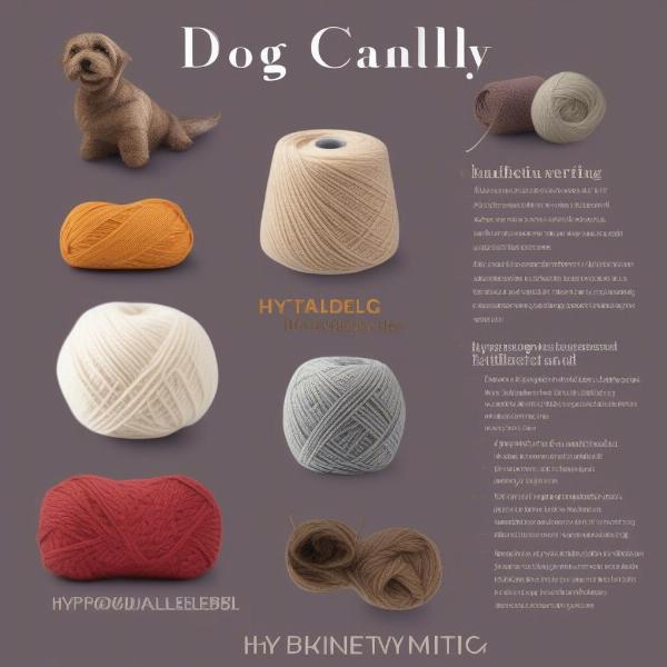 Choosing Yarn for Dog Knitwear