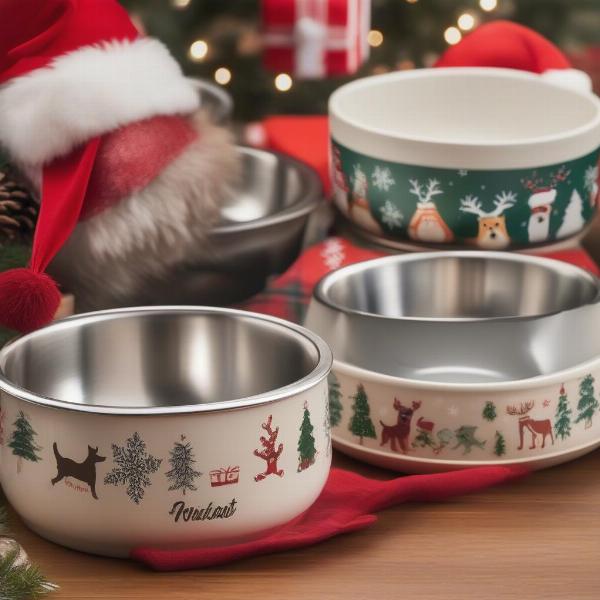 Choosing the perfect Christmas dog bowl