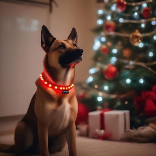 Christmas Lights and Dog Safety