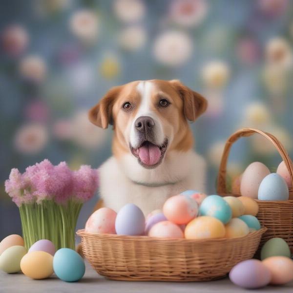 Taking Easter Photos with Your Dog