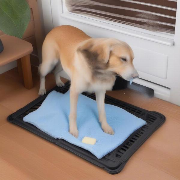 Cleaning a Dog Crate Mat