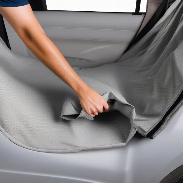 Cleaning Hammock Dog Car Seat Cover