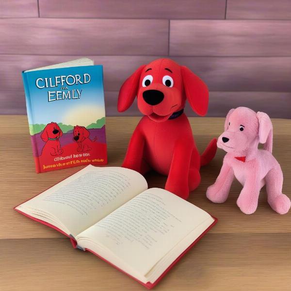 Clifford Book and Toy Set