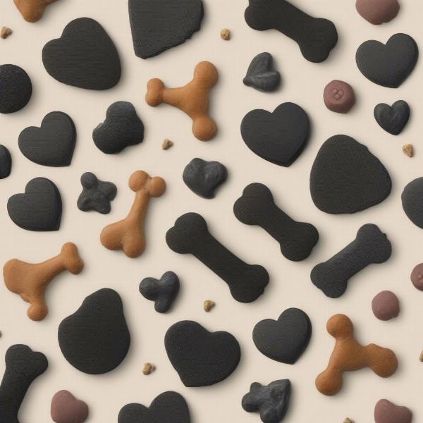 Variety of Coal Dog Treats