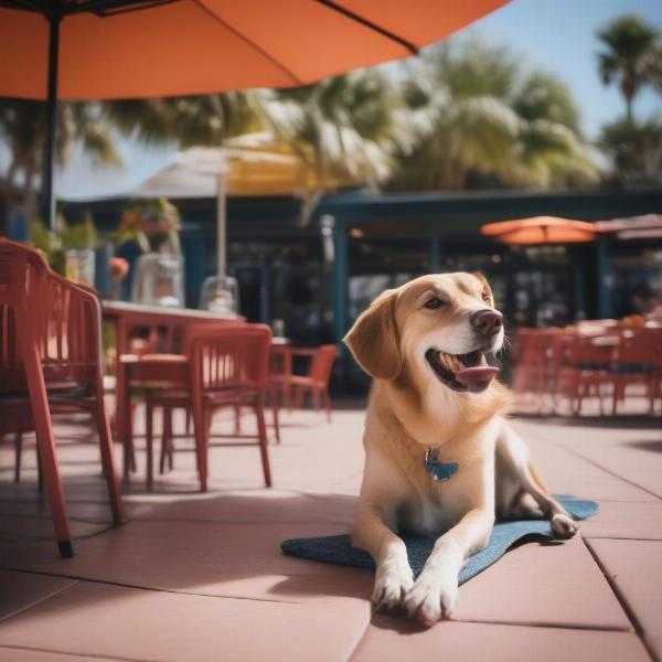 Dog-Friendly Patio in Cocoa Beach