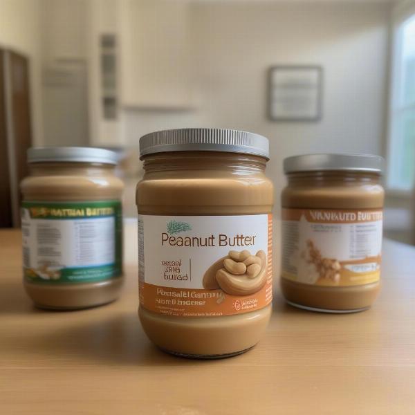 Comparing Different Peanut Butter Jars