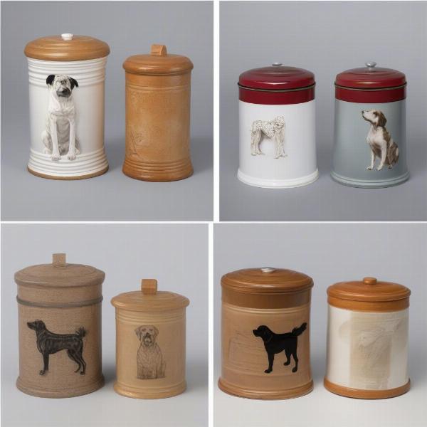 Comparing Different Materials for Dog Biscuit Barrels