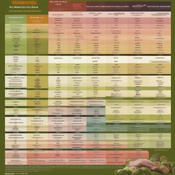 Comparing different wholesale raw dog food brands