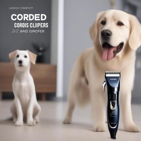 Corded vs Cordless Dog Clippers