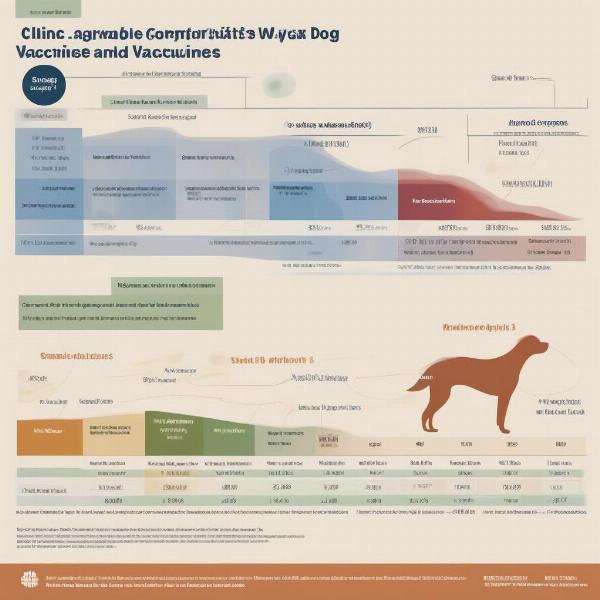 Cost of 9 Way Dog Vaccine: Comparison chart showing average costs