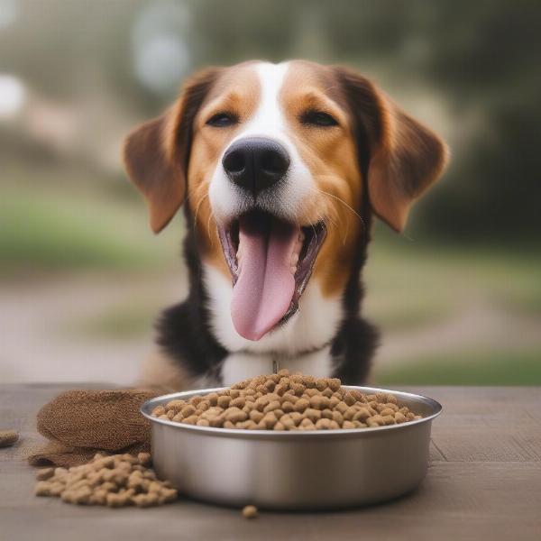 Country Vet Naturals Dog Food and a Happy Dog