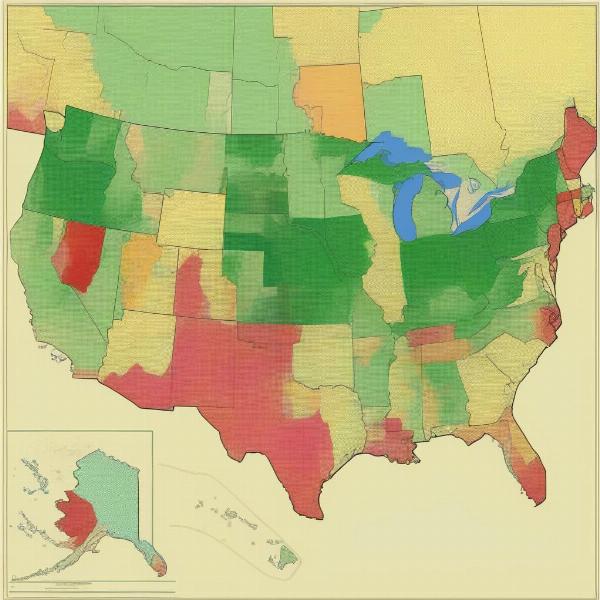 Map of Coyote Dog Legality by State