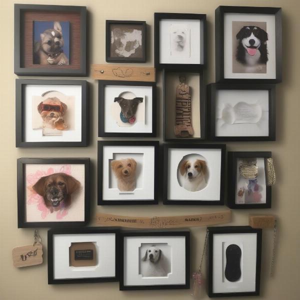 Creative Dog Memory Displays