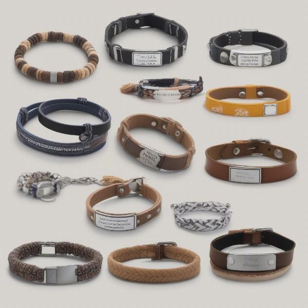 Different Types of Custom Dog Bracelets