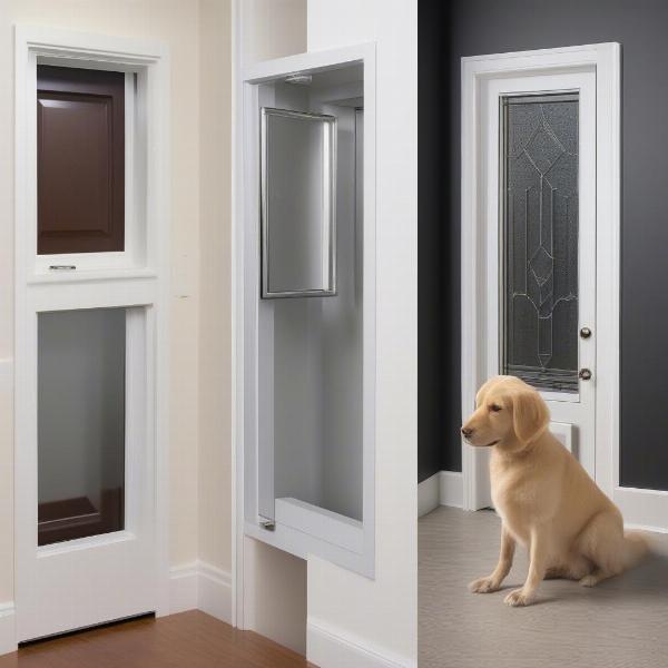 Benefits of a custom door with an integrated dog door