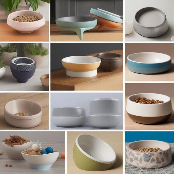 Cute Dog Bowls: Various Materials