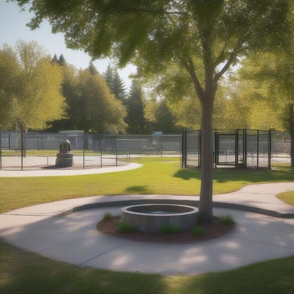 Cutten Green Dog Park Overview