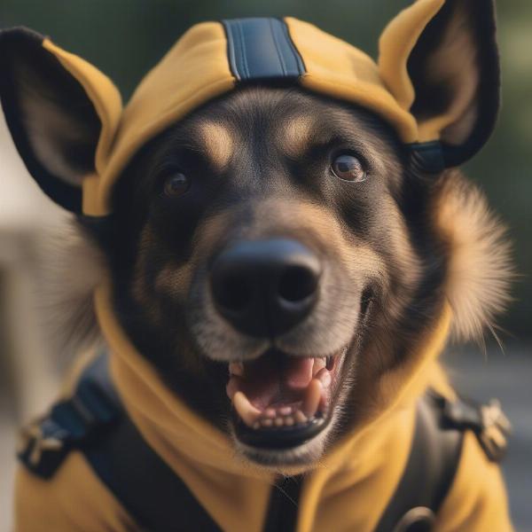 Ensuring Your Dog's Safety in a Wolverine Costume